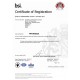 Сертифікат якості ISO 9001 Silverfox на стоматологічні установки 